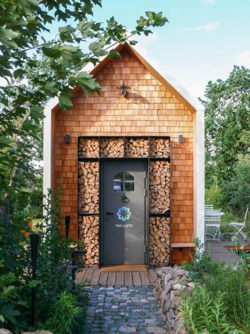 Tiny Haus Auf Idyllischem Grundstueck Im Rittergut Βίλα Klipphausen Εξωτερικό φωτογραφία
